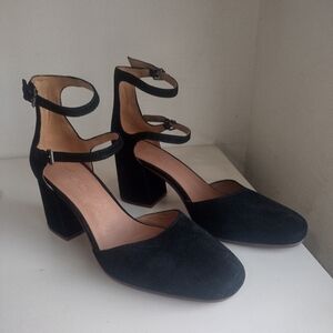 Madewell Annalise ankle strap pump heels size: 11